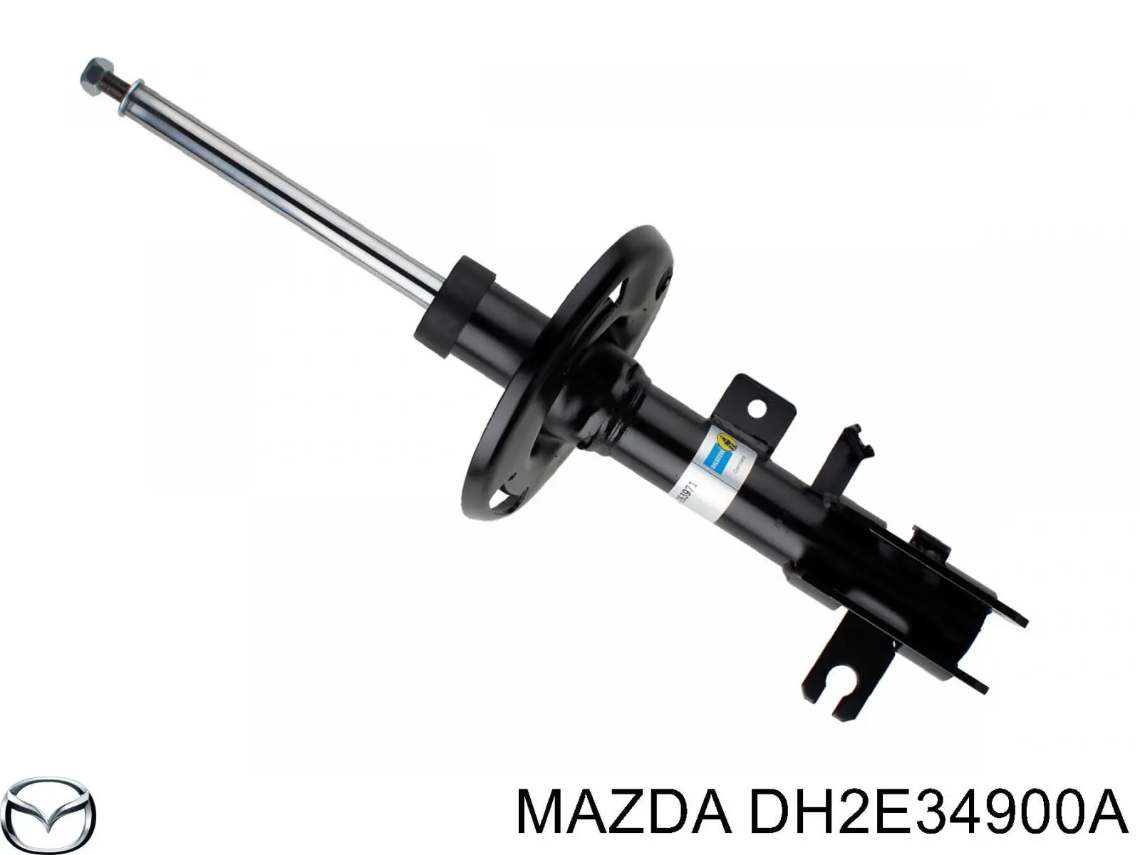 Do koszyka DH2E34900A Mazda Amortyzator przedni lewy