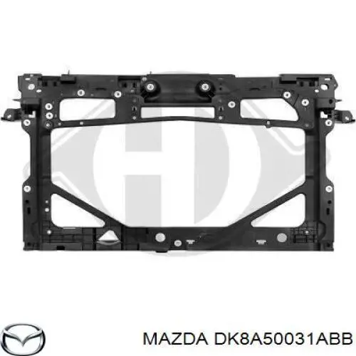 Zderzak przedni MA1000242 Mazda