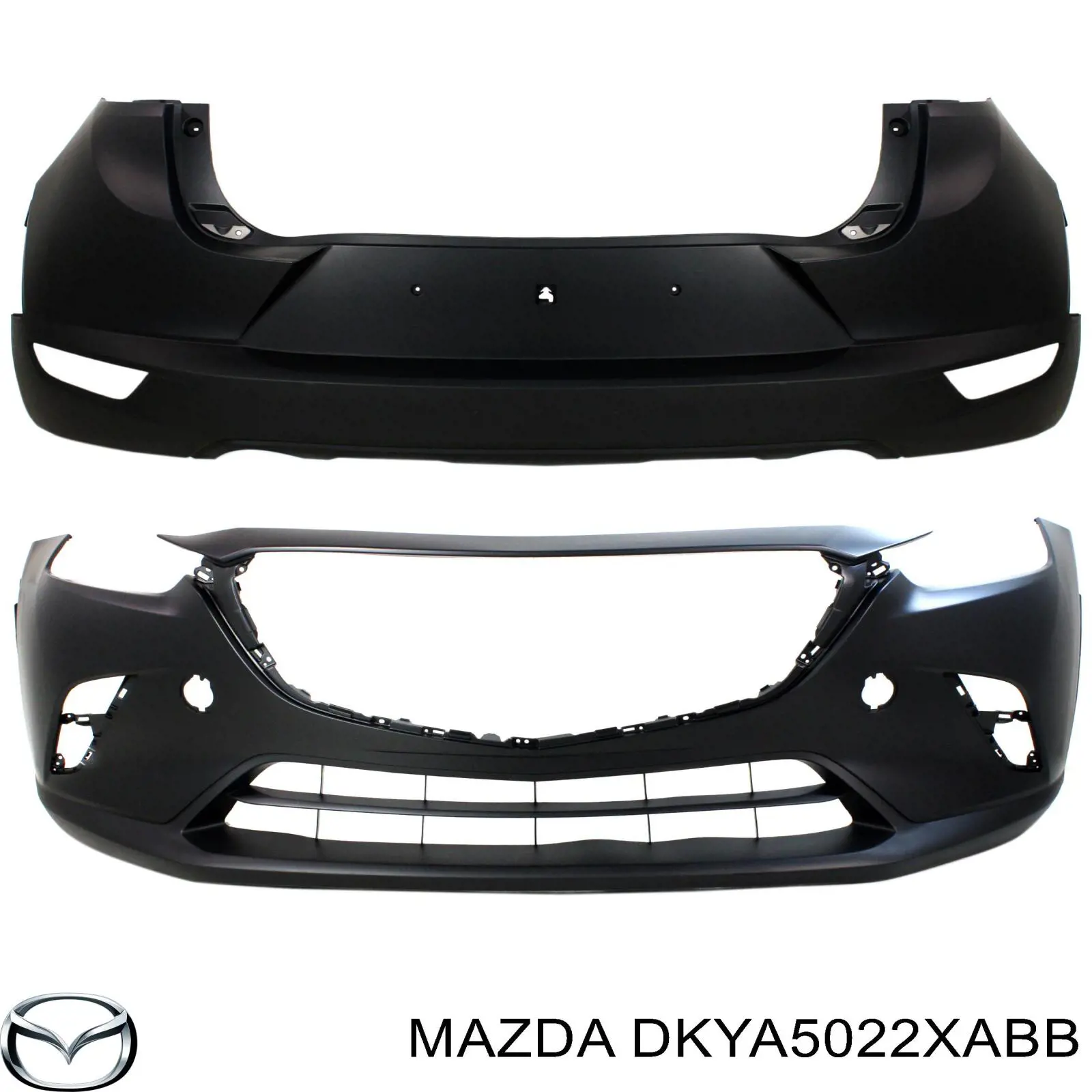 Zderzak tylny Mazda DKYA5022XABB cena, od 173,58 USD