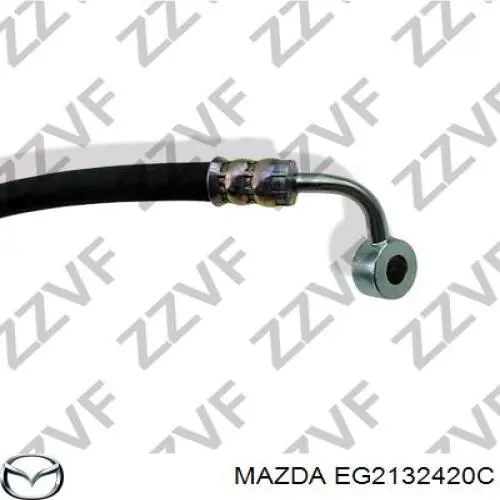 Przewód hydraulicznego układu wspomagania wysokiego ciśnienia, od pompy do maglownicy (mechanizmu) Mazda EG2132420C cena, od 122,20 USD