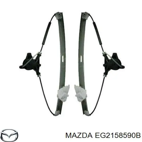 Mechanizm podnoszenia szyby drzwi przednich prawych do Mazda CX-7  ER