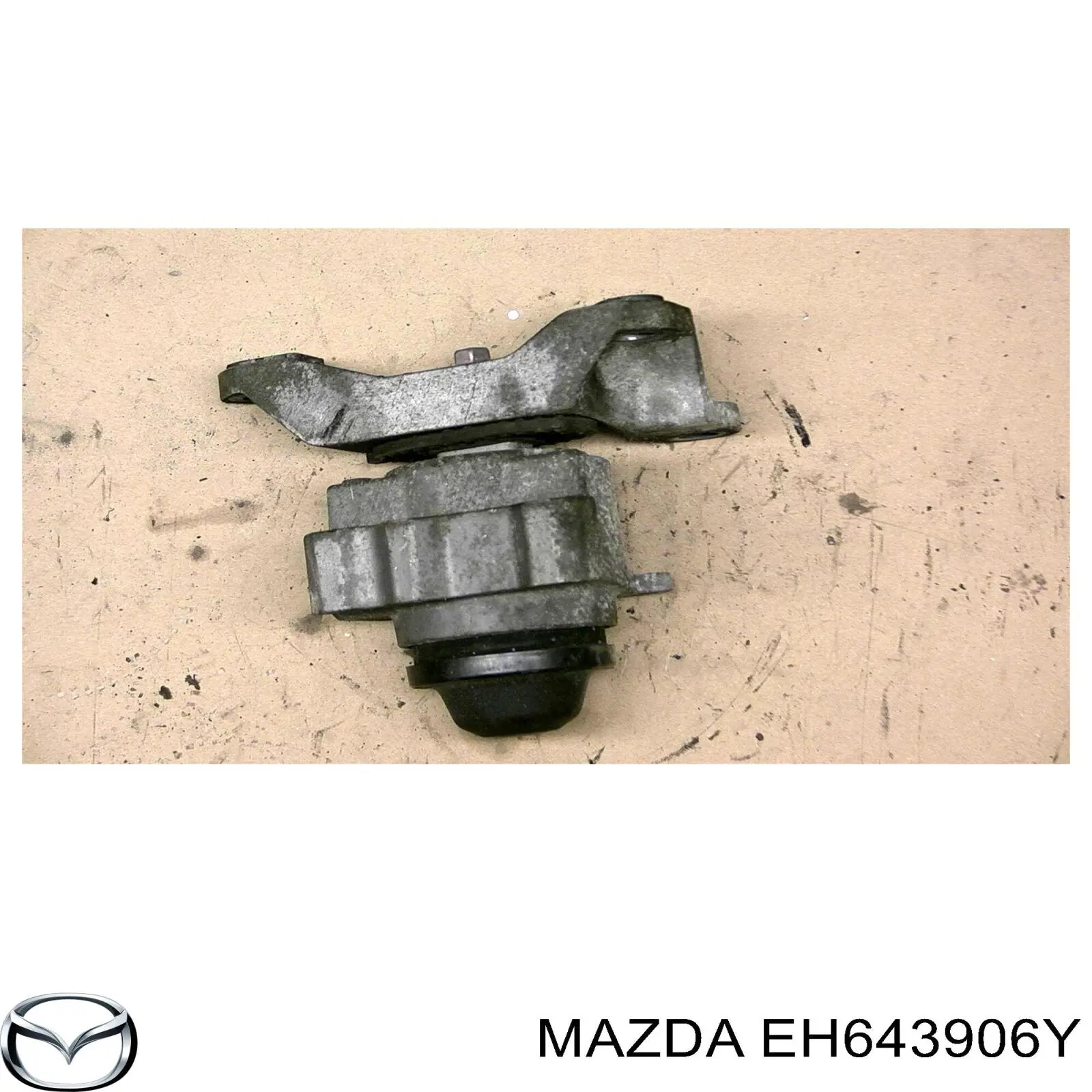 EH643906Y Mazda Poduszka (podpora) silnika prawa