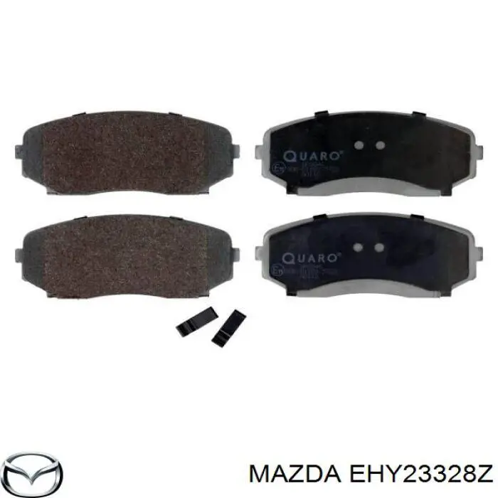 Klocki hamulcowe przednie tarczowe Mazda EHY23328Z cena, od 25,86 USD