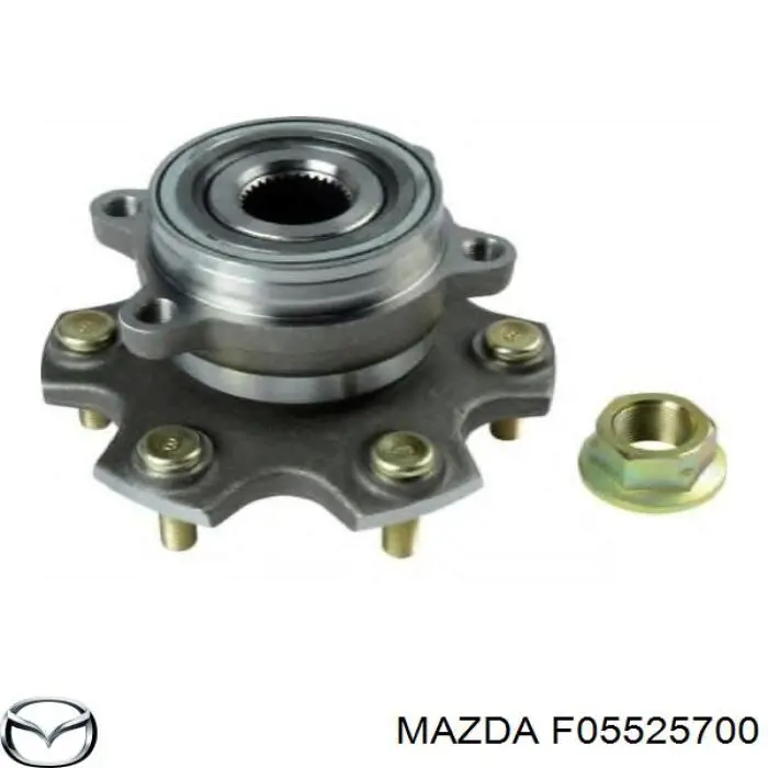 Wał napędowy półosi pośredni Mazda F05525700 cena, od 190,25 USD