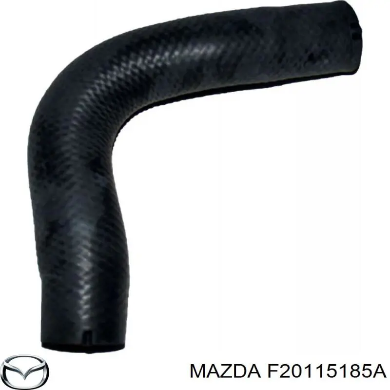 Przewód (króciec) chłodnicy dolny Mazda F20115185A cena, od 74,61 zł