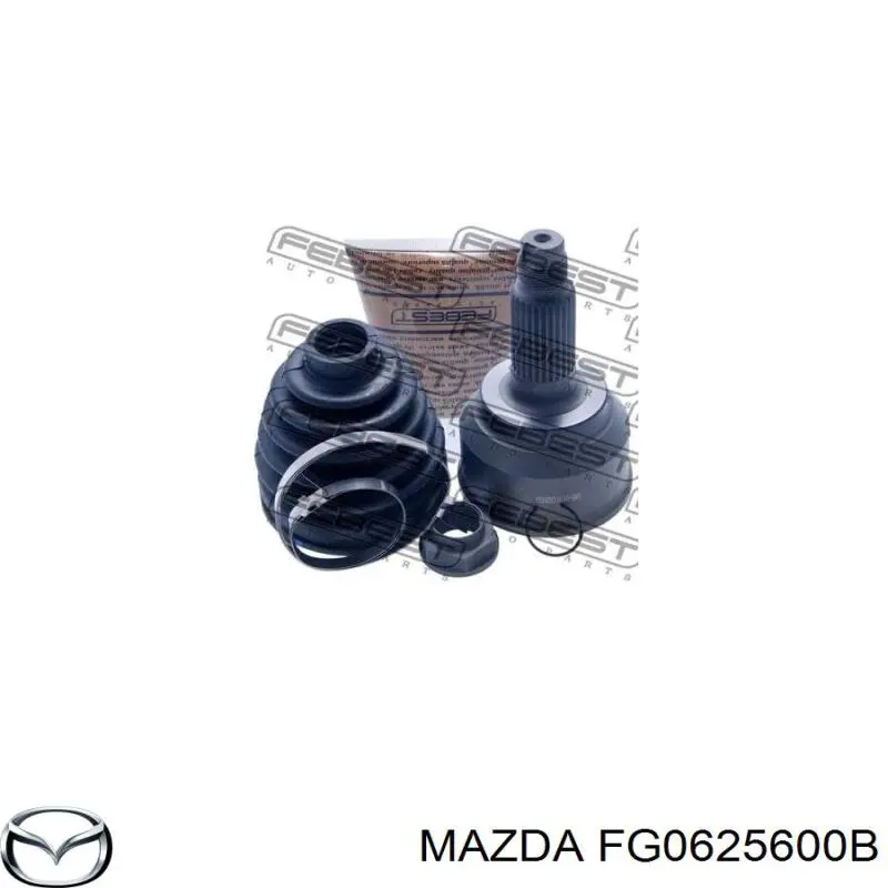 Półoś napędowa przednia lewa Mazda FG0625600B cena, od 119,22 USD