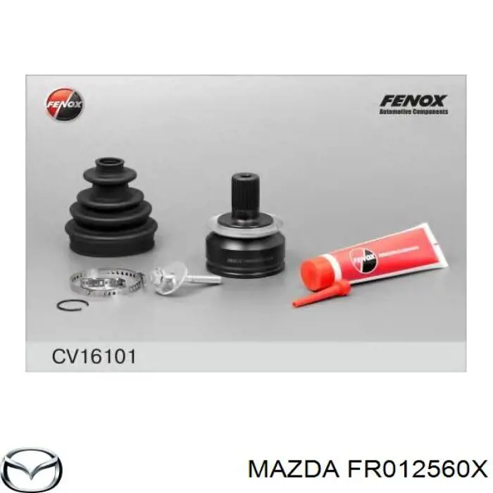Przegub homokinetyczny przedni zewnętrzny Mazda FR012560X cena, od 41,62 USD