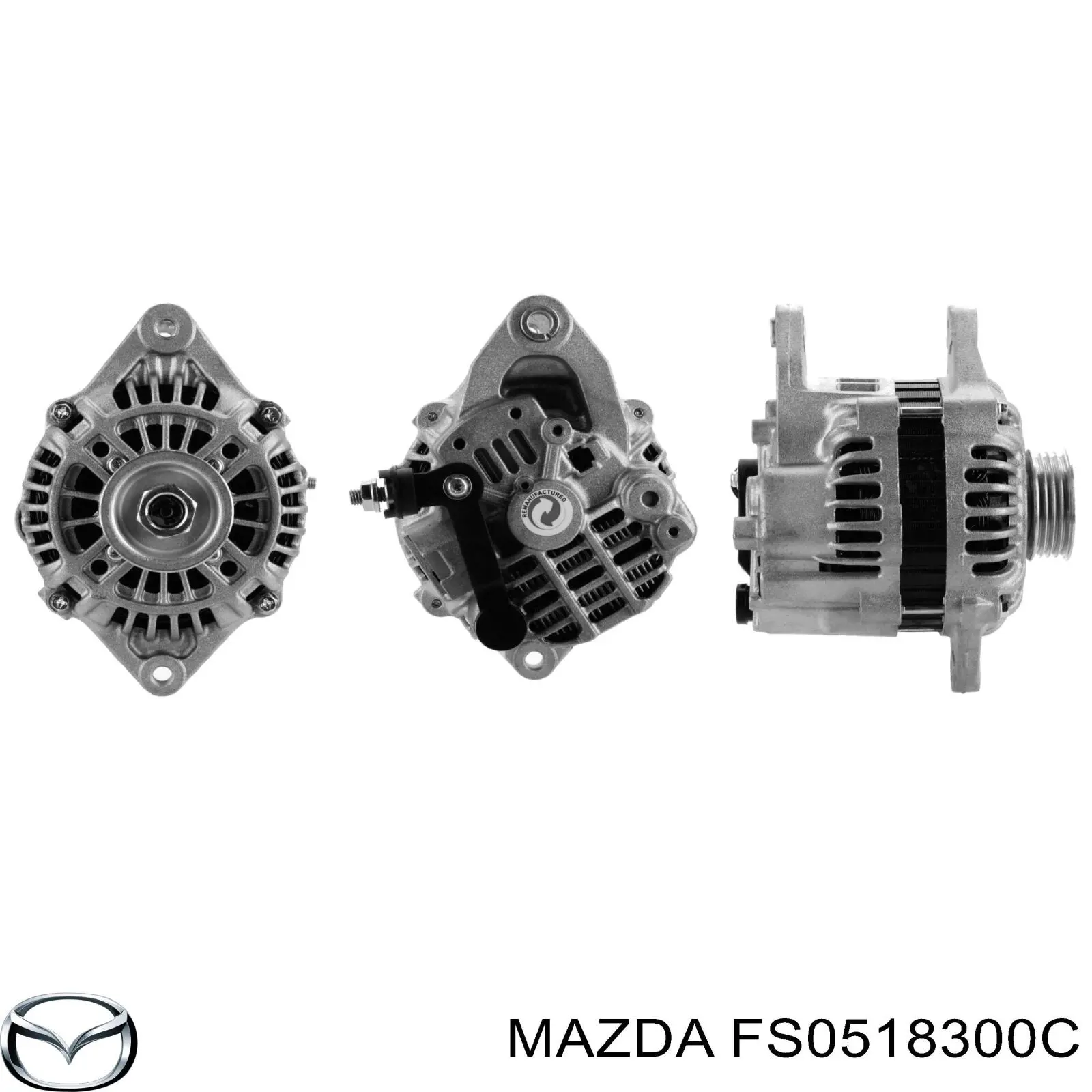 Alternator Mazda FS0518300C cena, od 92,38 USD