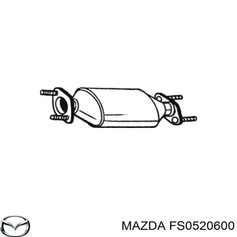 Konwerter-katalizator do Mazda 626 IV GE