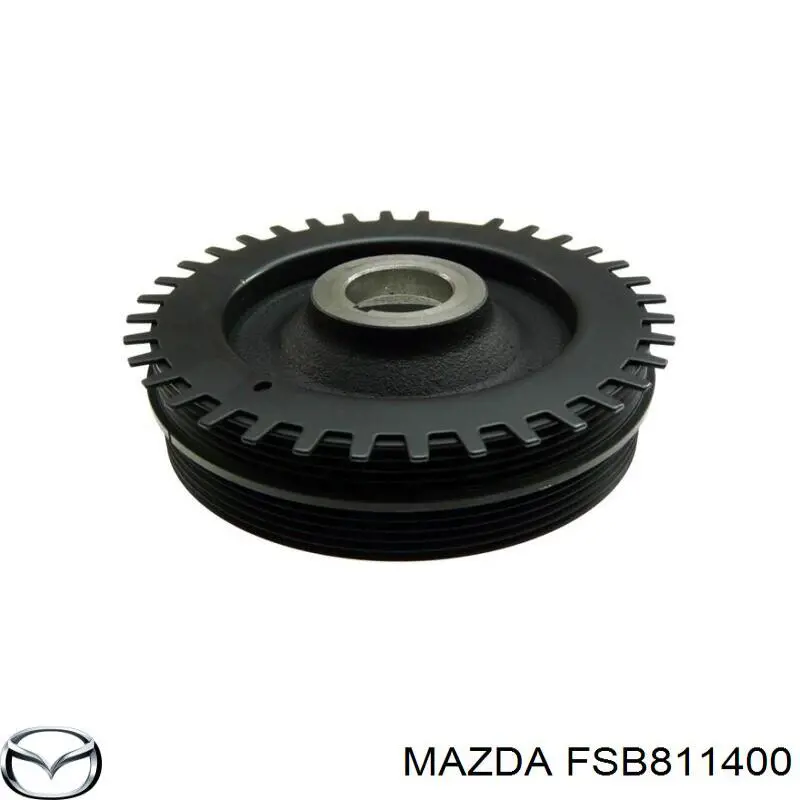 Koło pasowe wału korbowego Mazda FSB811400 cena, od 68,43 USD