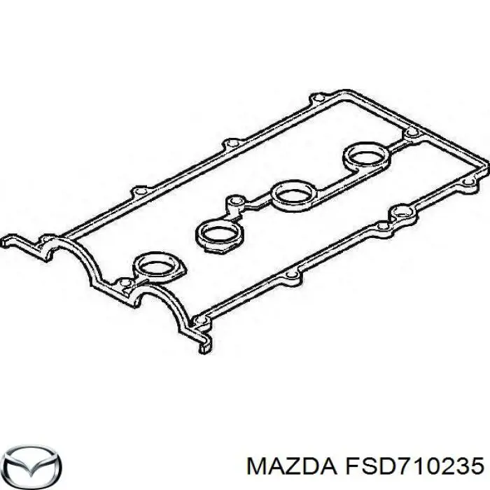 Do koszyka FSD710235 Mazda Uszczelka pokrywy zaworowej silnika