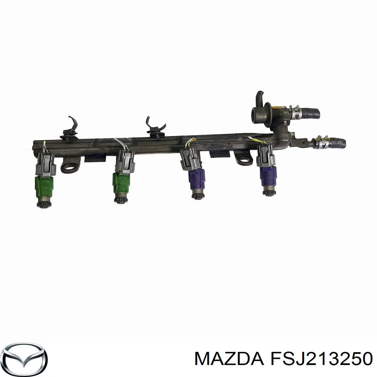 FSJ213250 Mazda Wtryskiwacz paliwa