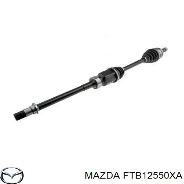 Półoś napędowa przednia prawa Mazda FTB12550XA cena, od 135,65 USD