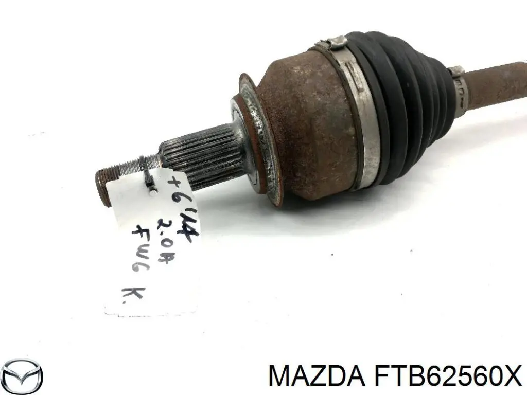 Do koszyka FTB12560XA Mazda Półoś napędowa przednia lewa