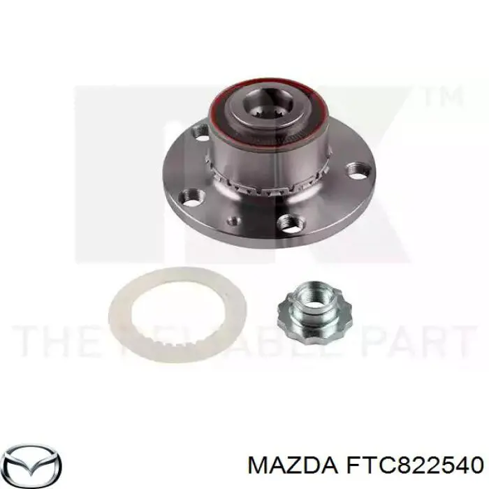 FTC822540 Mazda Osłona przegubu homokinetycznego półosi przedniej wewnętrzna