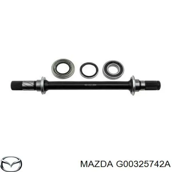 Uszczelniacz łożyska podwieszanego przedniego wała pośredniego Mazda G00325742A cena, od 5,16 USD