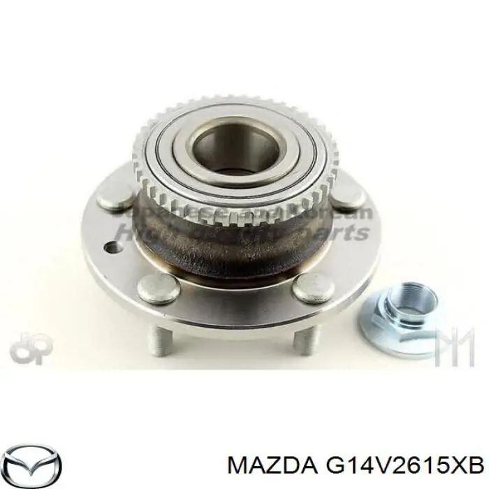 Do koszyka G14V2615XB Mazda Piasta tylna
