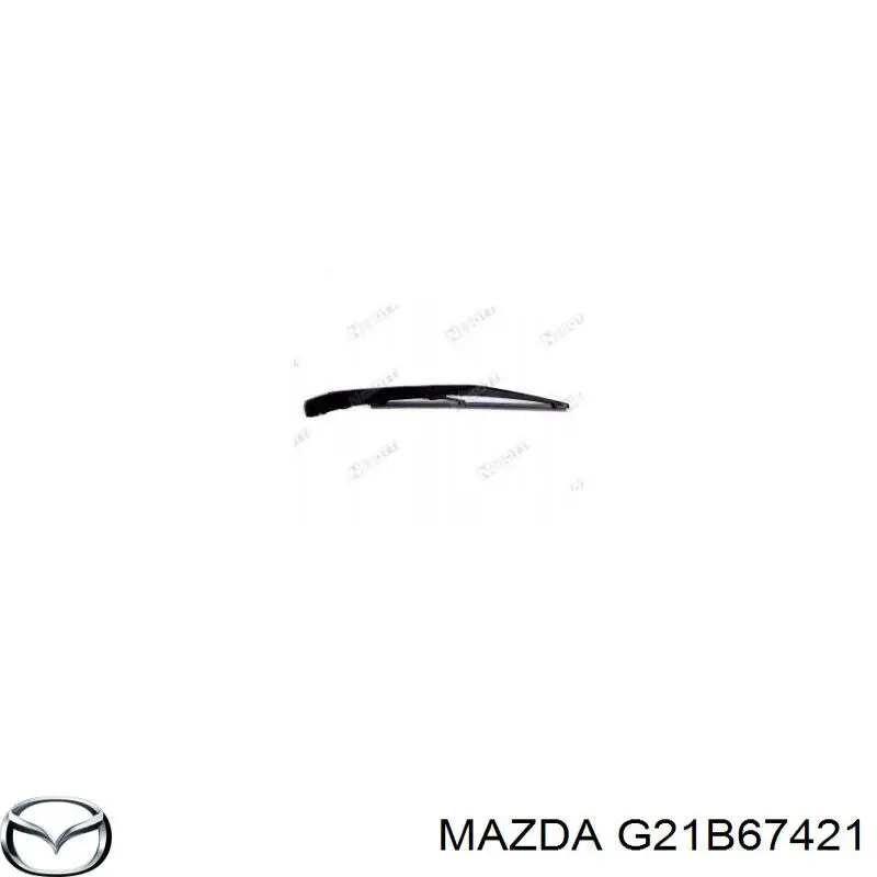 Do koszyka G21B67421 Mazda Ramię wycieraczki szyby tylnej