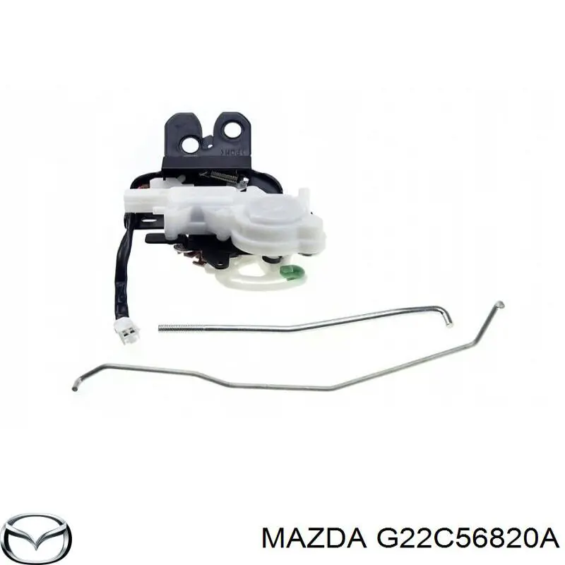 Zamek klapy bagażnika (3/5 drzwi tylnych) Mazda G22C56820A cena, od 35,75 USD