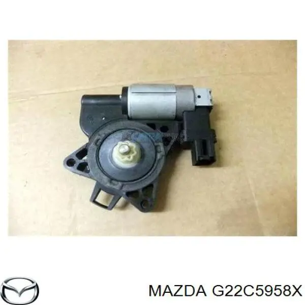 Silniczek podnośnika szyby drzwi tylnych Mazda G22C5958X cena, od 49,37 USD