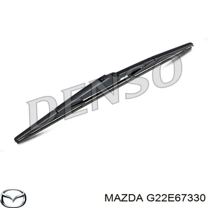 Do koszyka G22E67330 Mazda Pióro wycieraczki szyby tylnej