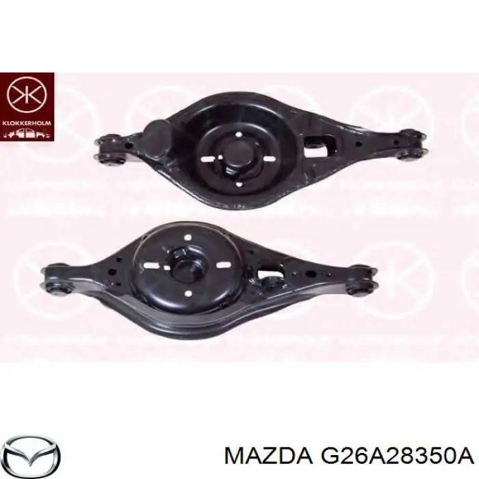 Wahacz zawieszenia tylnego dolny lewy Mazda G26A28350A cena, od 66,40 USD