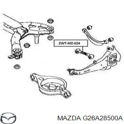 Drążek poprzeczny zawieszenia tylnego Mazda G26A28500A cena, od 16,30 USD