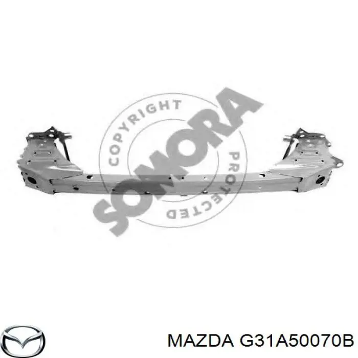 G31A50070B Mazda Wzmocnienie zderzaka przedniego