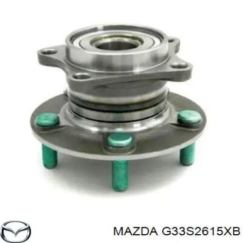 Piasta tylna Mazda G33S2615XB