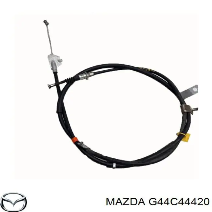 G44C44420 Mazda linka hamulca ręcznego tylna lewa