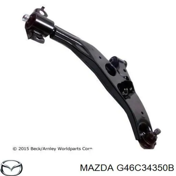 G46C34350B Mazda Wahacz zawieszenia przedniego dolny lewy
