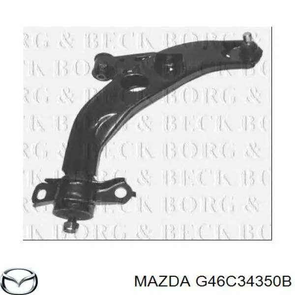 Do koszyka ARM813 Magneti Marelli Wahacz zawieszenia przedniego dolny lewy