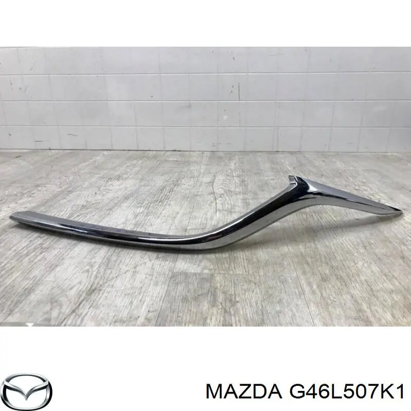 G46L507K1 Mazda Listwa ochronna atrapy chłodnicy lewa
