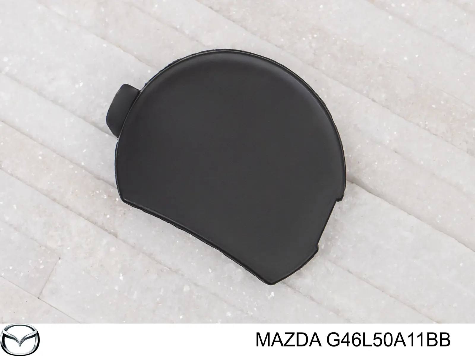 Zaślepka haku holowniczego zderzaka przednia Mazda G46L50A11BB cena, od 15,44 USD