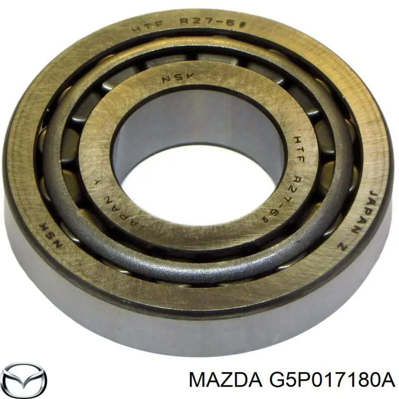 Łożysko wału sprzęgłowego skrzyni biegów Mazda G5P017180A cena, od 13,54 USD