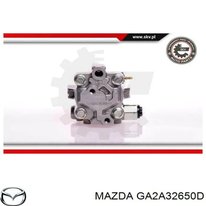 Pompa wspomagania hydraulicznego kierownicy Mazda GA2A32650D cena, od 66,72 USD
