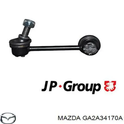 Do koszyka GA2A34170A Mazda Łącznik stabilizatora przedniego lewy