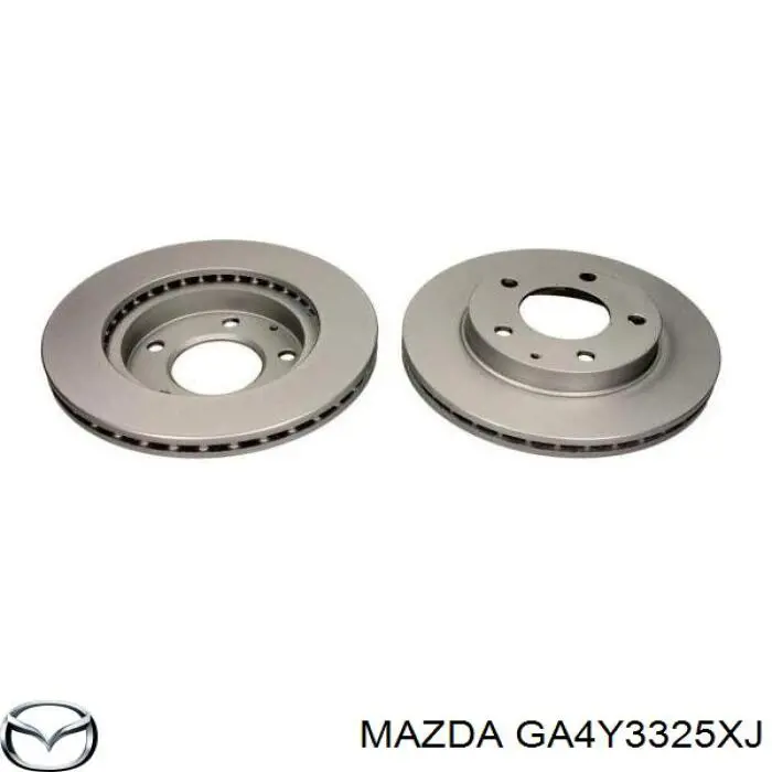 Do koszyka GA4Y3325XJ Mazda Tarcza hamulcowa przednia