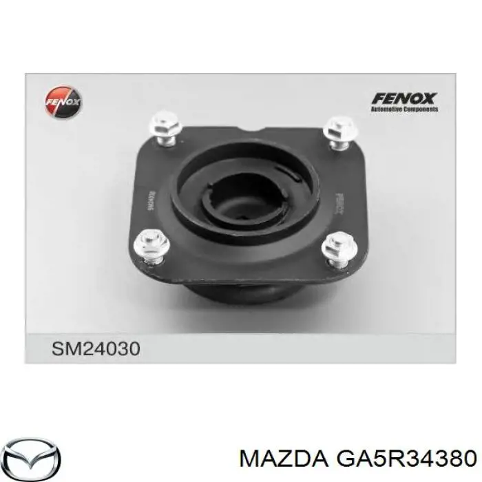 Poduszka amortyzatora przedniego Mazda GA5R34380 cena, od 26,57 USD