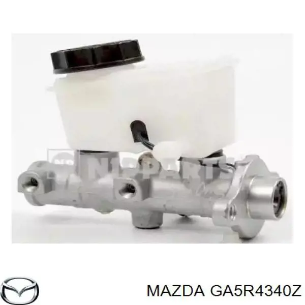 GA5R4340Z Mazda Główny cylinder hamulców