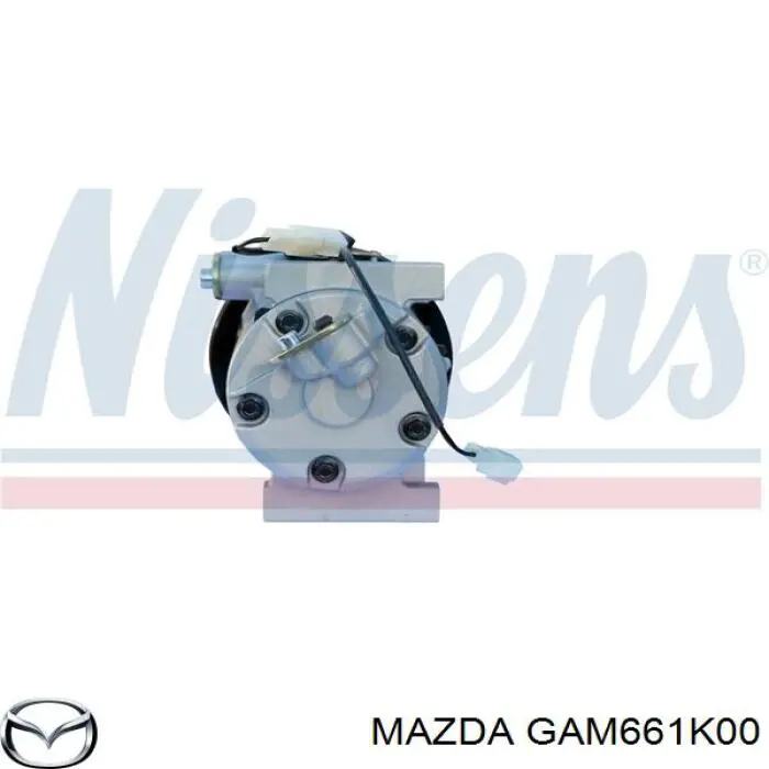 Do koszyka GAM661K00 Mazda Sprężarka klimatyzacji