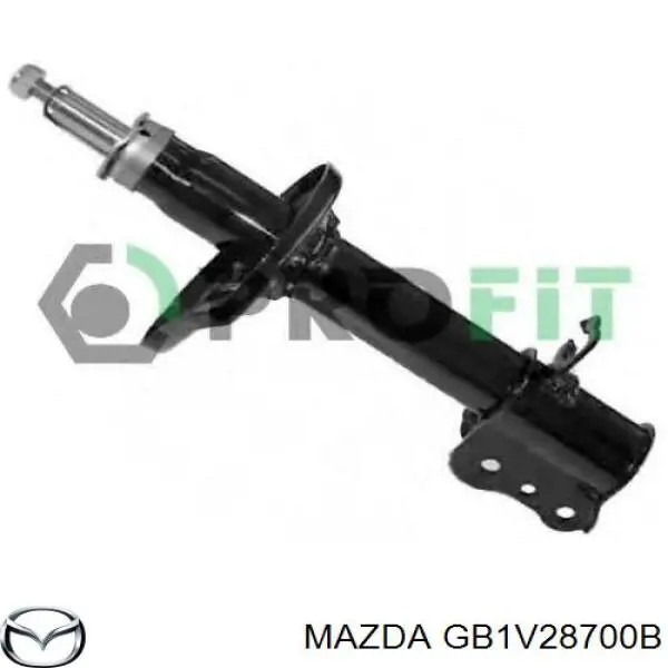 Amortyzator tylny Mazda GB1V28700B cena, od 48,05 USD