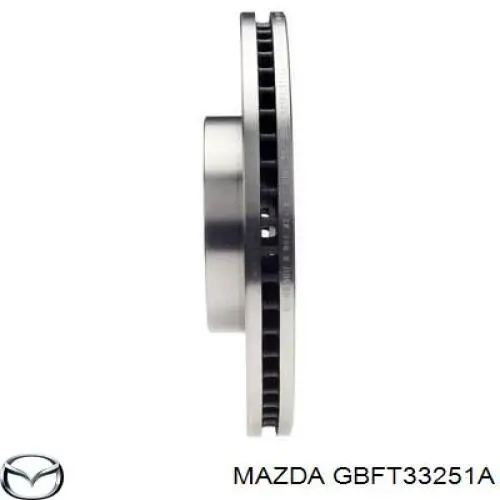 Tarcza hamulcowa przednia Mazda GBFT33251A