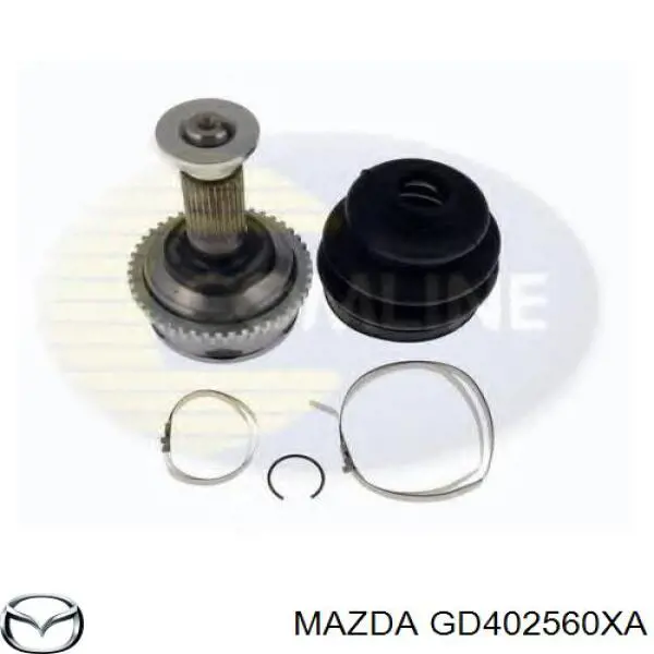 Półoś napędowa przednia lewa Mazda GD402560XA cena, od 74,91 USD