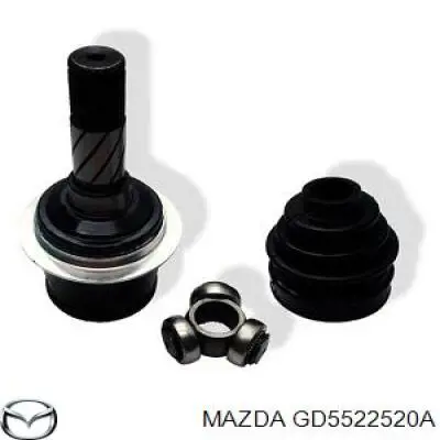 Do koszyka Przegub homokinetyczny wewnętrzny przedni prawy Mazda 6 MPS GG