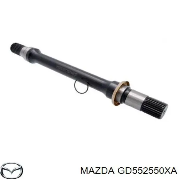 GD552550XA Mazda Półoś napędowa przednia prawa