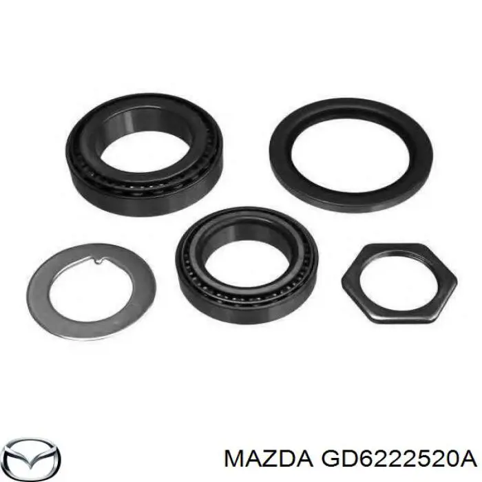 GD6222520A Mazda Przegub homokinetyczny wewnętrzny przedni prawy