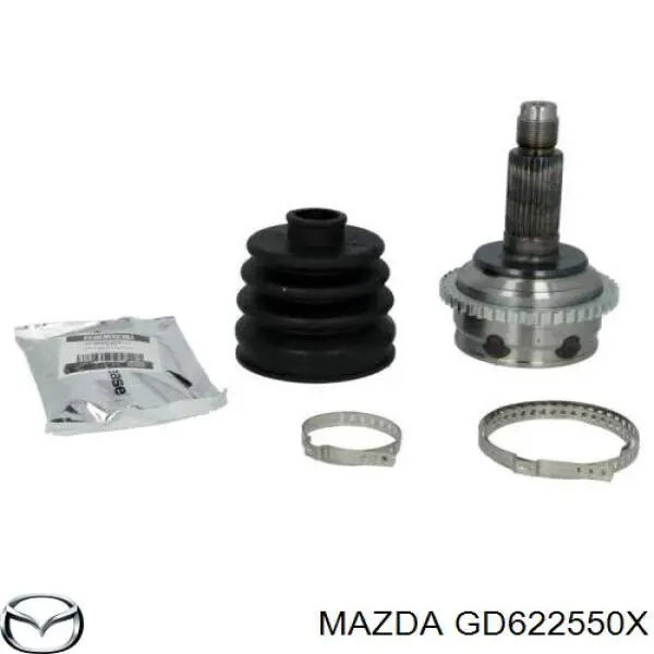Półoś tylna prawa Mazda GD622550X cena, od 95,34 USD