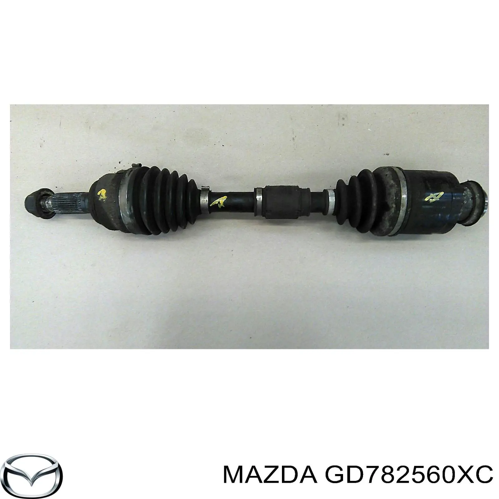 Półoś napędowa przednia lewa do Mazda 6  GH