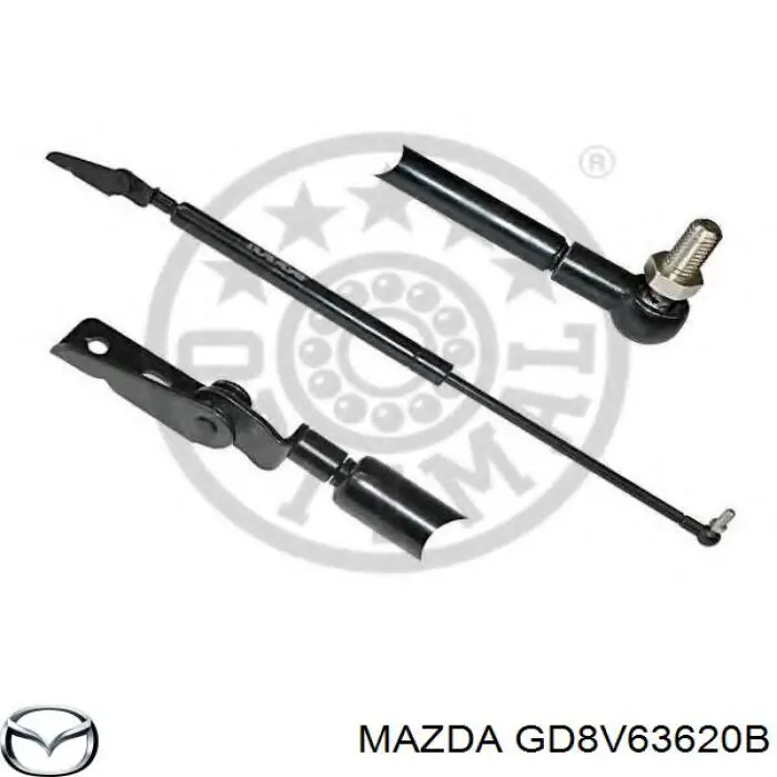 Amortyzator klapy bagażnika (3/5 drzwi-tylnych) Mazda GD8V63620B cena, od 18,20 USD